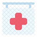 Hospital Clinic Pharmacy Icon