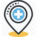 Hospital Location Emergency Icon