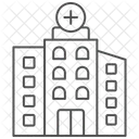 Hospital Thinline Icon Icon