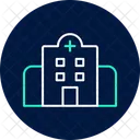 Hospital Building Commercial Icon