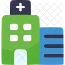 Hospital Clinic Hospitalization Icon