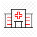 Hospital Coronavirus Covid Icon