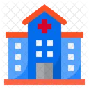 Hospital Covid Coronavirus Icon