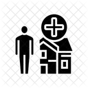 Human House Rent Icon