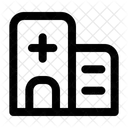 Hospital Clinic Hospital Building Icon