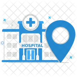 Hospital location  Icon