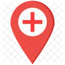 Hospital Location Medical Icon