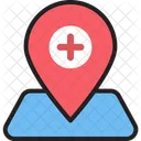 Hospital Clinic Location Hospital Location Icon
