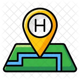 Hospital Location  Icon