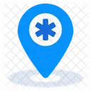 Hospital Location Medical Location Location Pointer Icon