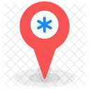 Hospital Location Hospital Nearby Map Navigation Icon