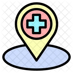 Hospital Location  Icon