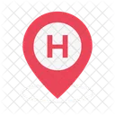 Hospital Location Marker Icon