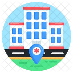 Hospital Location  Icon