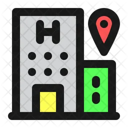 Hospital Location  Icon