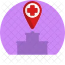 Clinic Location Hospital Icon