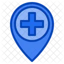 Hospital Placeholder Pin Icon