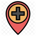 Hospital Placeholder Pin Pointer Gps Map Location Icon