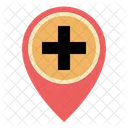 Hospital Placeholder Pin Pointer Gps Map Location Icon
