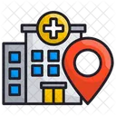 Hospital location  Icon
