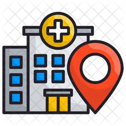 Hospital location  Icon