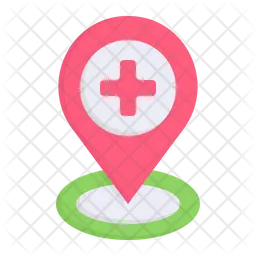 Hospital Location  Icon