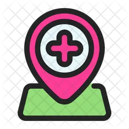 Hospital Location  Icon