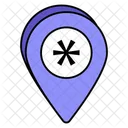 Hospital Location  Icon