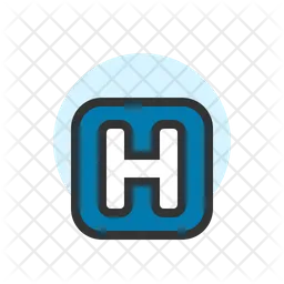 Hospital Mark  Icon