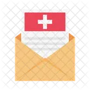 Medical Message Email Icon