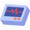 Hospital Monitor Heart Rate Hospital Icon