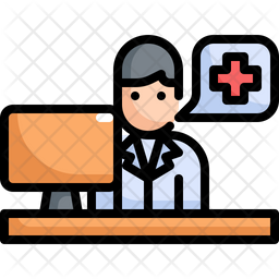 Hospital Reception Icon