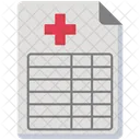 Hospital Report Document File Icon