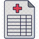 Hospital Report Document File Icon