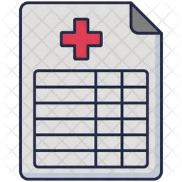 Hospital report  Icon