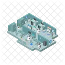 Hospital Room Hospital Healthcare Icon