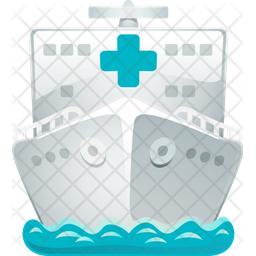 Hospital Ship Icon