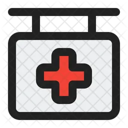 Hospital sign  Icon