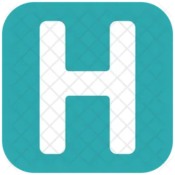 Hospital Sign  Icon