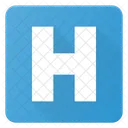 Hospital Sign Symbol Icon