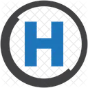 Hospital Sign Clinic Icon