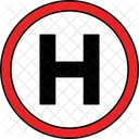 Hospital sign  Icon
