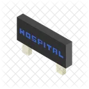 Hospital Sign Hospital Healthcare Icon