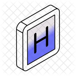 Hospital Symbol  Icon