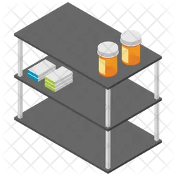 Hospital Trolley  Icon