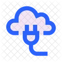 Cloud Power Supply Electricity Icon