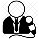 Host Mic Talk Icon