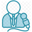 Host Mic Talk Icon