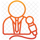 Host Mic Talk Icon