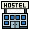 Hostel Buildings Holidays Icon